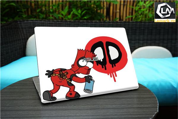 Ảnh đại diện sản phẩm dán skin laptop nhân vật  cartoon A252